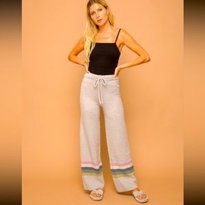 HEM & THREAD ANTHROPOLOGIE SOFT BAREFOOT DREAMS STYLE WIDE LEG PANTS ❤️NWT❤️